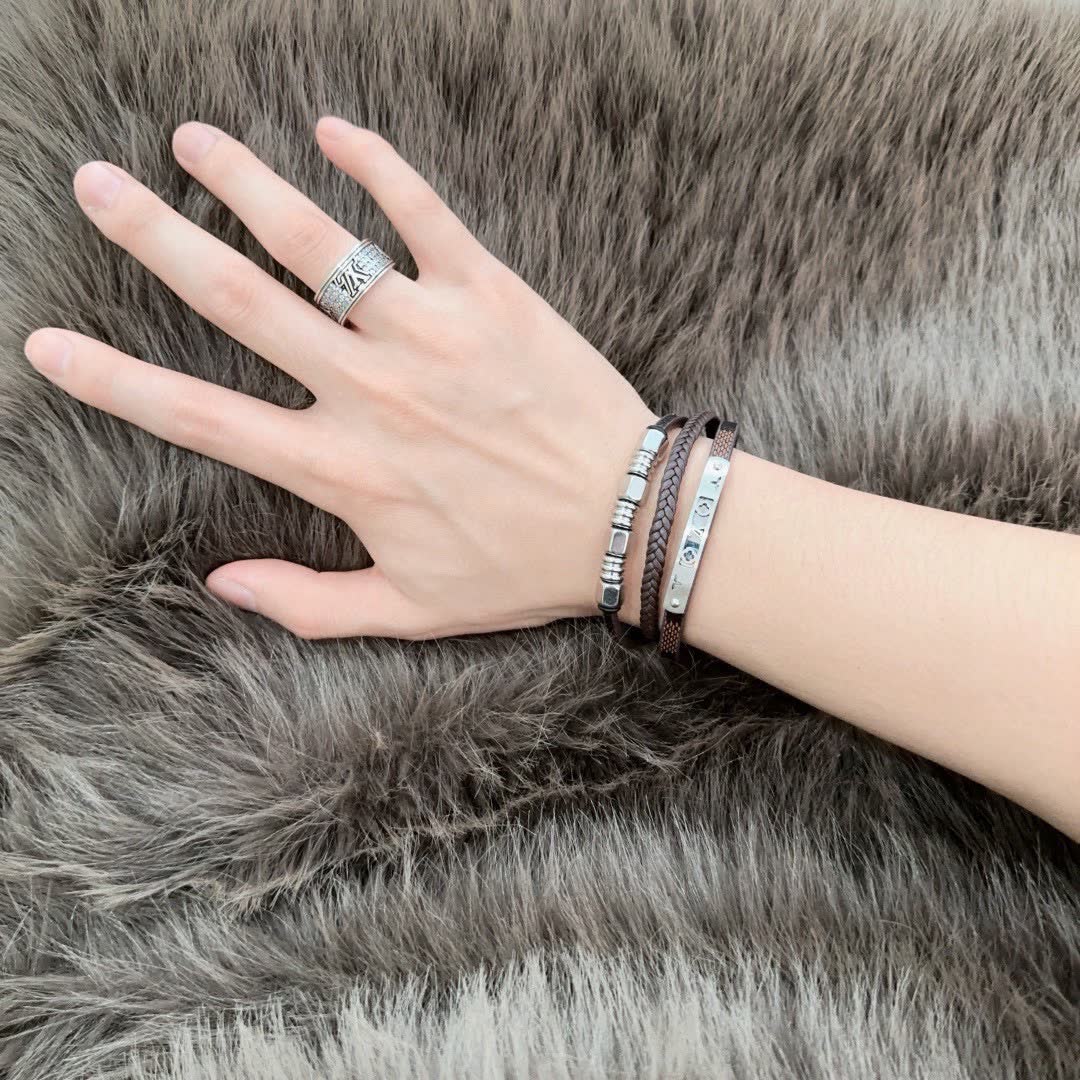 Louis Vuitton Leather Bracelet